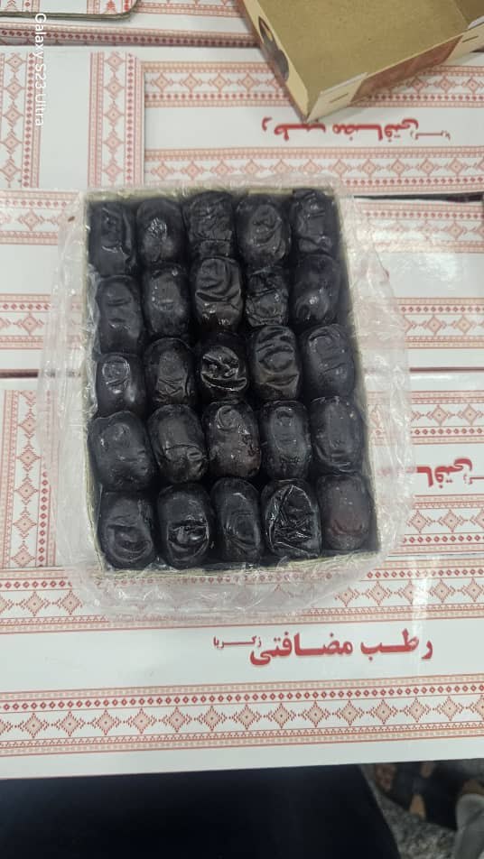 تصویر 3 از خرید عمده خرما مضافتی دو ردیفه لوکس + کیفیت تضمینی
